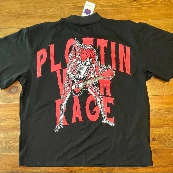 Men’s XL | PB | Plottin Billions Thrashing Skeleton | Streatwear - Picture 2 of 4